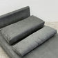 リラックスフォーム RELAXFORM グラシエーロ GLACIERO シェーズロング W100cm プライムレザーテックス モードグレー 関家具 定価￥90,000- 〓