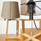 アートワークスタジオ ART WORK STUDIO エスプレッソ テーブルランプ Espresso table lamp ブラウン バーチ無垢材 ファブリック 定価￥19,250- ★