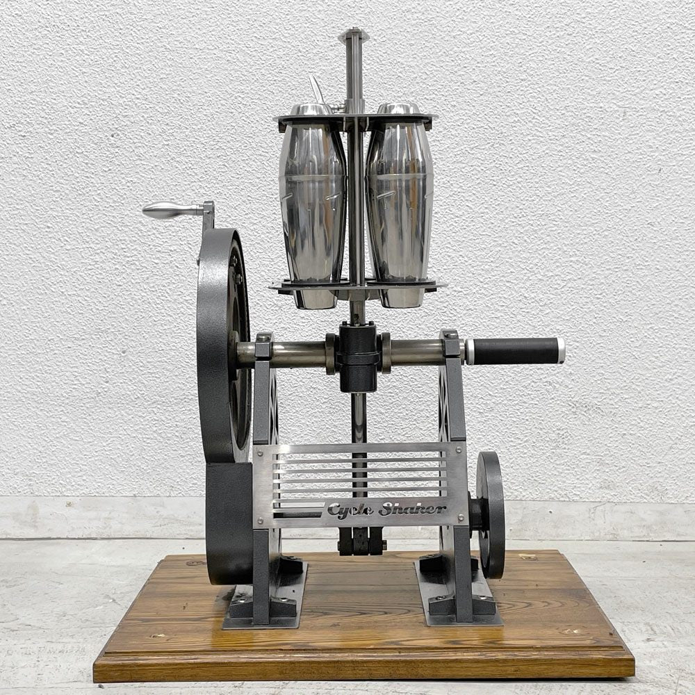 ビンテージ ハンドクランク カクテルミキサー HAND CRANK COCKTAIL MIXER シェイクマシン シェーカー 攪拌機 〓
