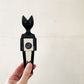 ヴィトラ vitra. ウッデンドール Wooden Dolls Cat キャット スモール 木製オブジェ モミ材 H7cm ハンドクラフト アレキサンダー・ジラード 定価￥23,100- ◎