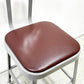 リオン LYON ファクトリー チェア FACTORY CHAIR グレー バックレスト クッション PVCレザー キャスター パシフィックファニチャーサービス P.F.S取扱 廃番 ●