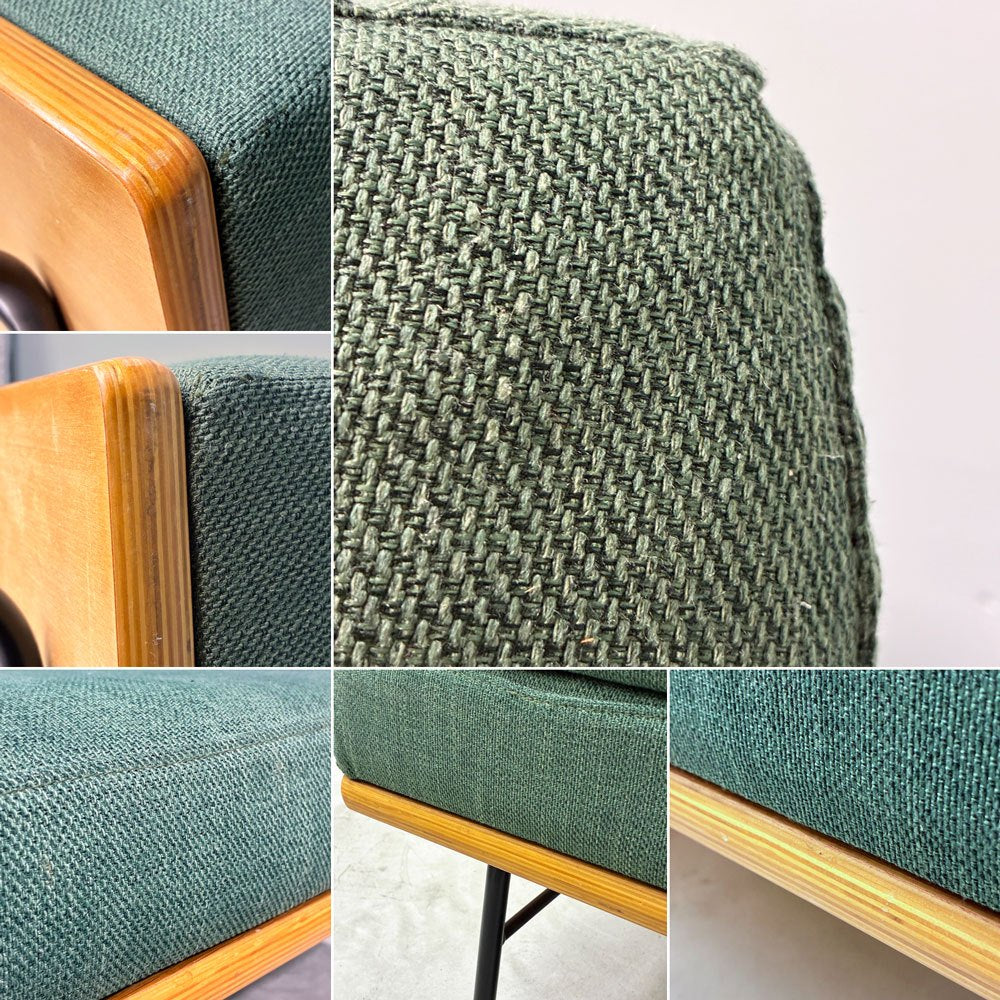 ウニコ unico ファニート ベンチ バックレスト FUNEAT bench backrest 鉄脚 オーク材 スチールレッグ カフェスタイル W126cm 定価￥65,780- ◎
