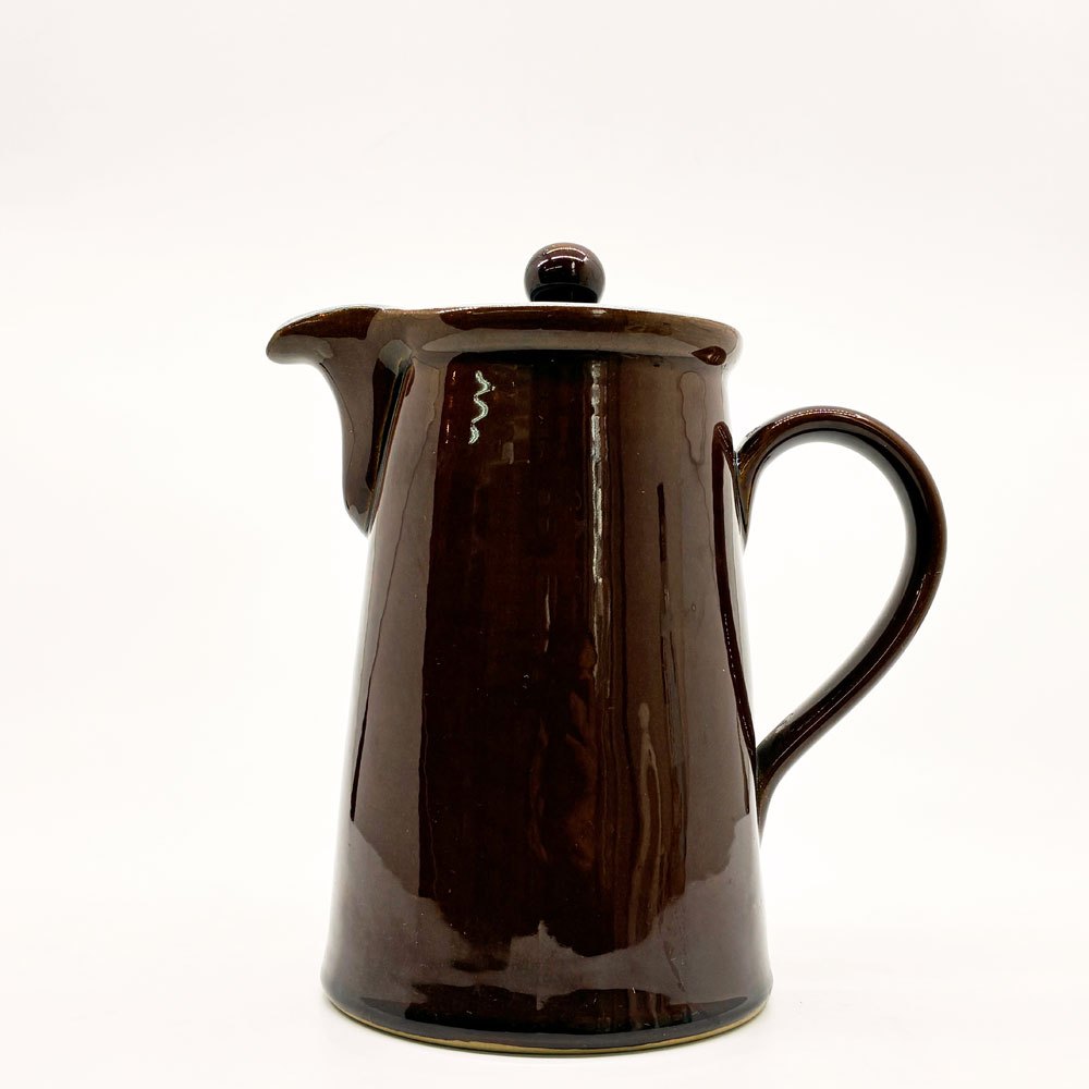 デンビー DENBY コーヒーポット ストーンウェア 食器 UKビンテージ 英国 ●
