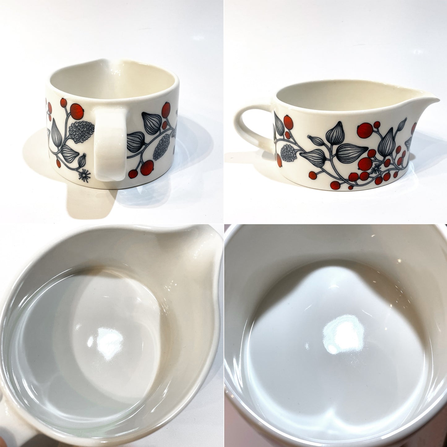 アラビア ARABIA ルノ RUNO ピッチャー 400ｍl 0.4L フロストベリー 150周年 ヘイニ・リータフフタ Heini Riitahuhta 廃盤 ★