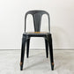 ノーザンオハイオインダストリアル Northern Ohio Industrial マルチプルズチェア Multipls Chair ダイニングチェア スタッキング ブラックスチール インダストリアルデザイン C ●
