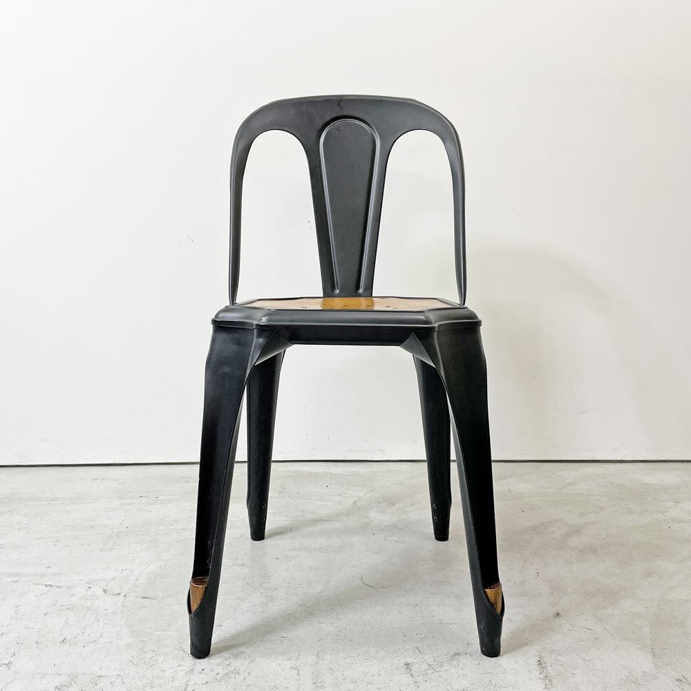 ノーザンオハイオインダストリアル Northern Ohio Industrial マルチプルズチェア Multipls Chair ダイニングチェア スタッキング ブラックスチール インダストリアルデザイン C ●