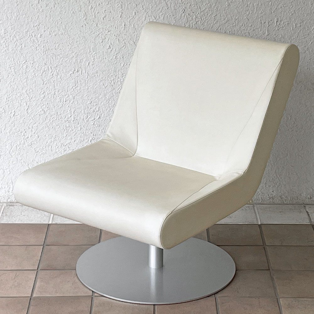 カッシーナイクスシー Cassina ixc. ブーメラン プリュス ラウンジ スウィベル チェア BOOMERANG PLUS グエナエル・ニコラ 希少 廃番モデル ◇