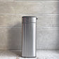 シンプルヒューマン Simple Human レクタンギュラータッチバーカン 30L ダストボックス ゴミ箱 ステンレス シルバー B ♪