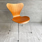 フリッツハンセン Fritz Hansen セブンチェア Seven Chair ダイニングチェア アルネヤコブセン Arne Jacobsen ナチュラルチェリー 北欧家具 B ♪