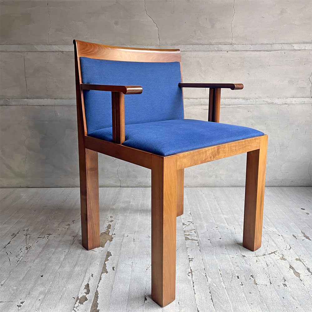 モルテーニ Molteni&C テアトロ Teatro アームチェア ダイニングチェア チェリー材 アルド ロッシ Aldo Rossi & ルカ メダ Luca meda イタリアビンテージ B