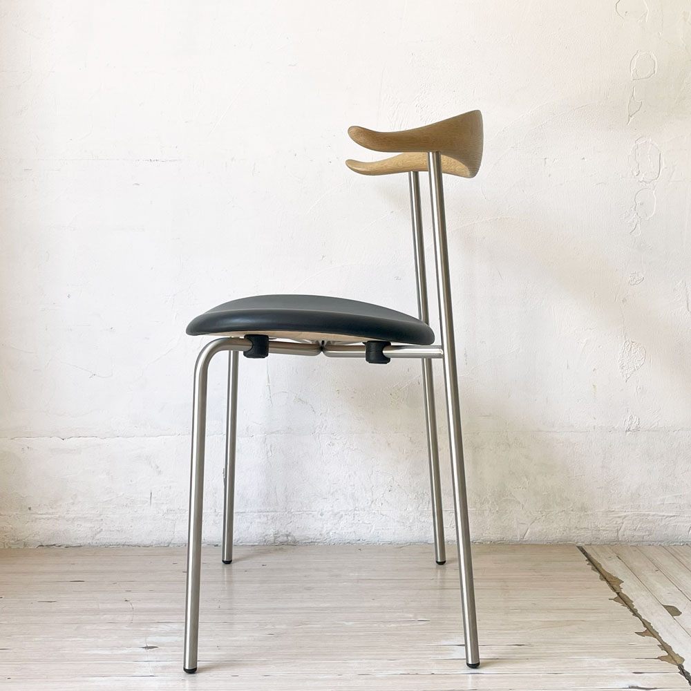 カールハンセン＆サン Carl Hansen & Son CH88P ダイニングチェア オーク材 本革 ハンス J. ウェグナー デンマーク 北欧家具 美品 ★