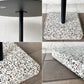 ヘイ HAY テラゾー TERRAZZO TABLE ラウンドテーブル カフェテーブル アンスラサイト×グレーベース 人工大理石 デンマーク 北欧家具 ◇