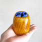 イッタラ iittala バーズバイトイッカ Birds by Toikka フクロウ Northern Owl Yellow No.916 SCOPE別注 箱付 オイバ・トイッカ イッタラバード ガラス ハンドメイド 北欧雑貨 ■