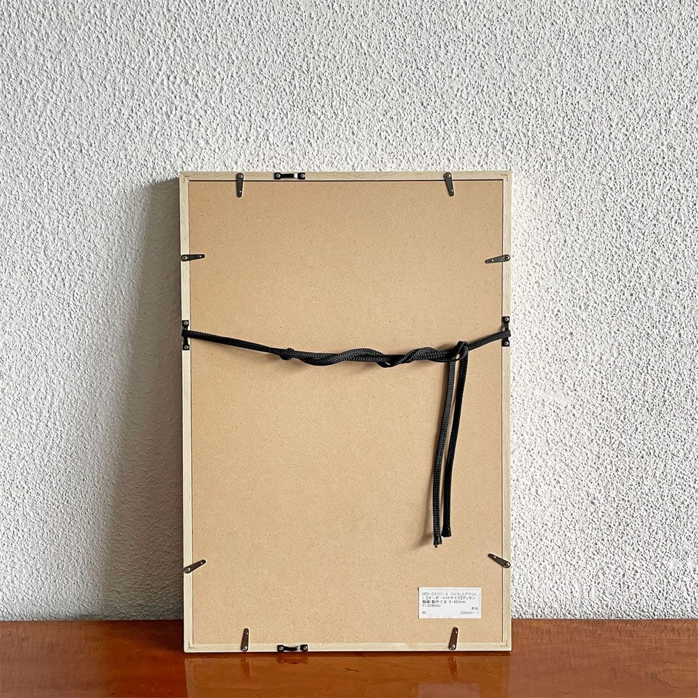 タトラス TATRAS × アンドレ・サライヴァ Andre Saraiva トーキョーラブ Tokyo Love ポスター 33×48cm 木製フレーム付 40/50 サイン入り 〓