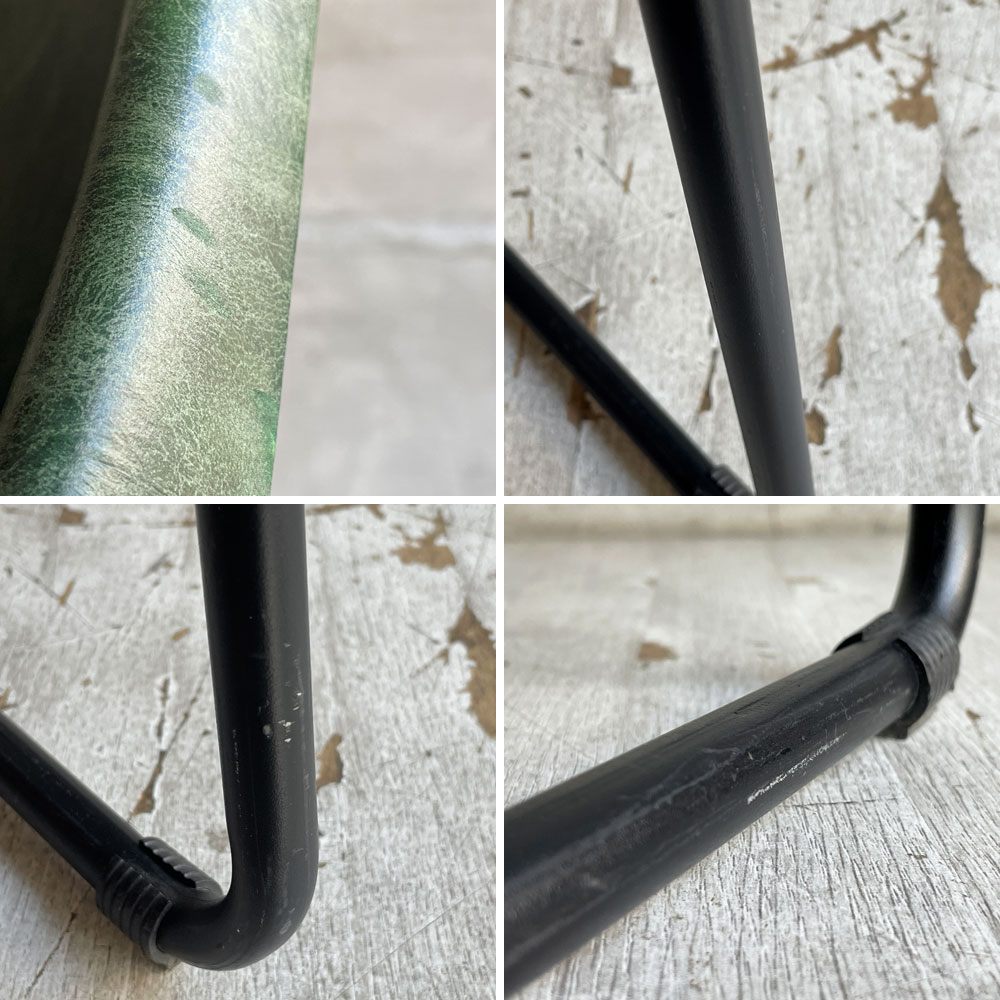 クラッシュゲート CRASH GATE ノットアンティークス Knot antiques ログチェア LOG CHAIR ビンテージグリーン GREEN ダイニングチェア ♪