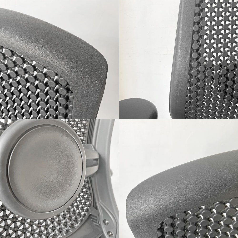 ハーマンミラー Herman Miller セラチェア Celle Chair デスクチェア オフィスチェア グラファイトカラー 廃盤 参考定価113,400円 ★
