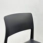 ヴィトラ Vitra ティプトン Tip Ton ワークチェア ダイニングチェア デスクチェア ブラック スタッキング チルト機能 定価￥42,900- A ●