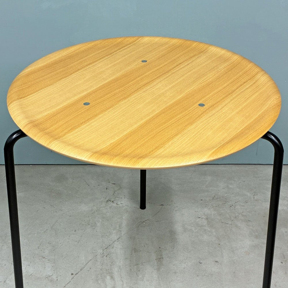 エンゲルブレヒト Engelbrechts ケヴィ KEVI 2010 ダイニングテーブル オーク材 プライウッド カフェテーブル 70cm 未使用品 ◎