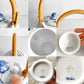 ロイヤルコペンハーゲン ROYAL COPENHAGEN ブルーフルーテッド Blue Fluted ジャパニーズ Japanese ティーポット 急須 デンマーク製 北欧 廃番■