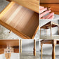 ハナレ木 HANALEGI フィールドテーブル Field table ダイニングテーブル オニグルミ材 W150cm ドロワー 挽き物脚 クラフトファニチャー ■