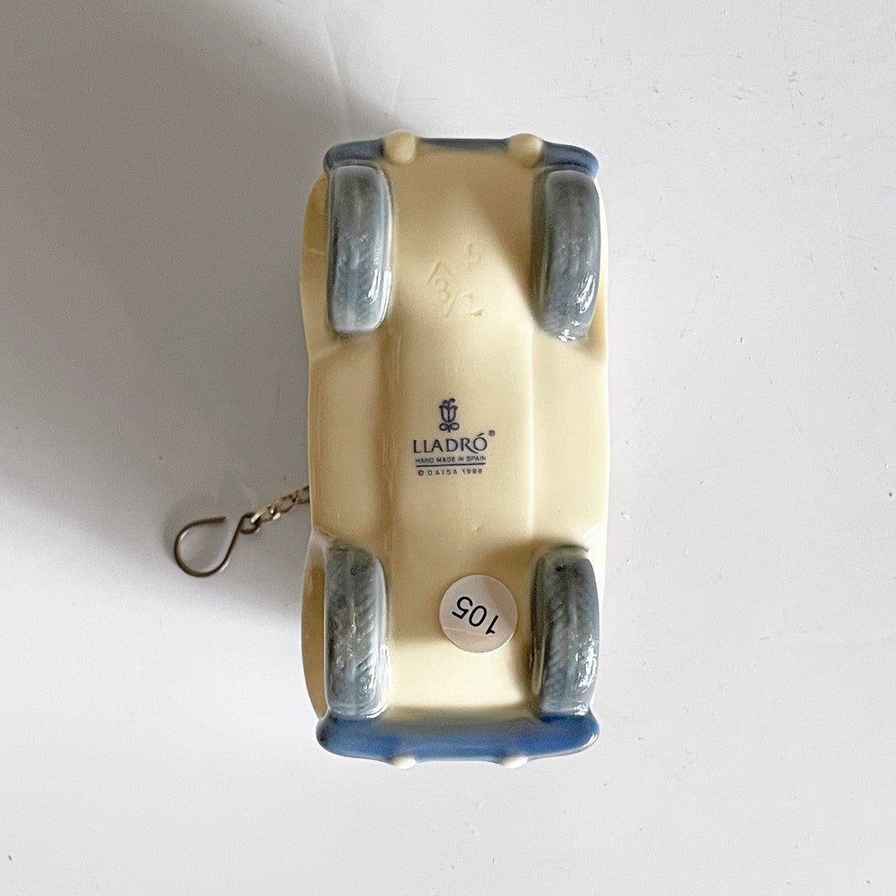 リヤドロ LLADRO リトル・ロードスター Little Roadstar クリスマスオーナメント 箱付 陶器 ビンテージ スペイン ■