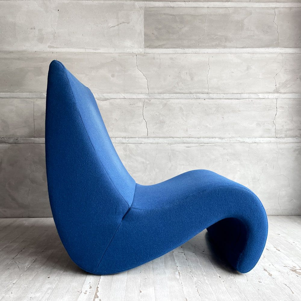 ヴィトラ vitra アムーベ Amoebe ラウンジチェア 1人掛け ソファ ロイヤルブルー ヴェルナー・パントン Verner Panton スペースエイジ ♪