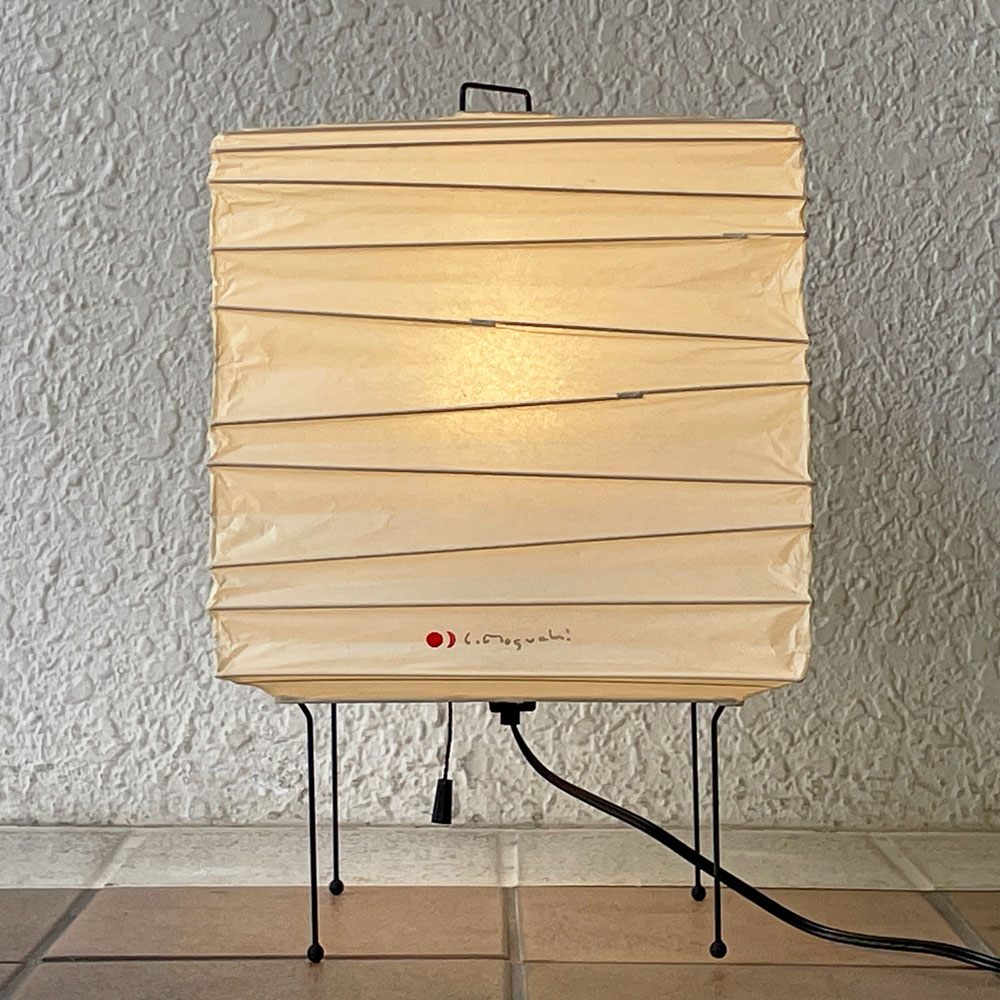イサムノグチ Isamu Noguchi アカリ AKARI 3x スタンドライト フロアライト 和紙 名作照明 ◇