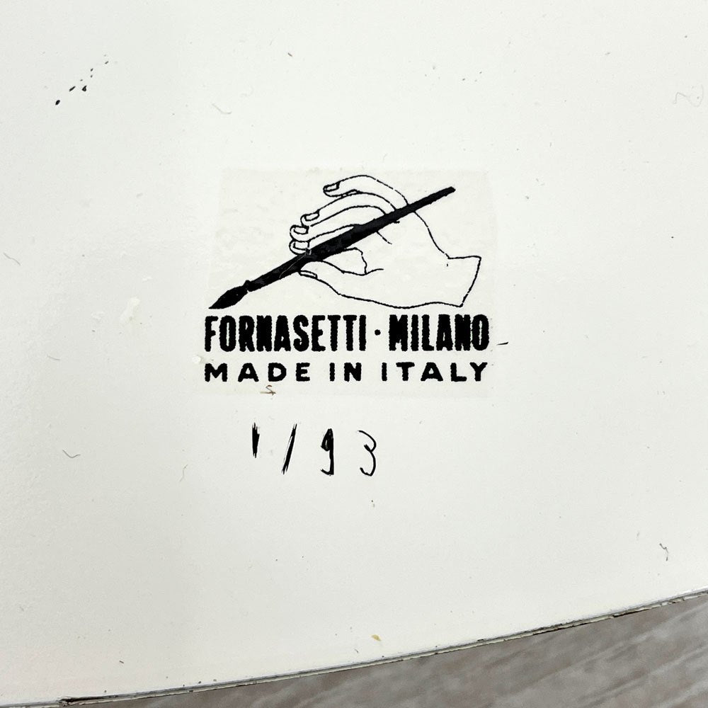 フォルナセッティ Fornasetti ウォールランプ 壁掛け照明 2灯 ソーリ・ア・ヴェンターリオ Soli e Ventaglio ビンテージ 希少 ●