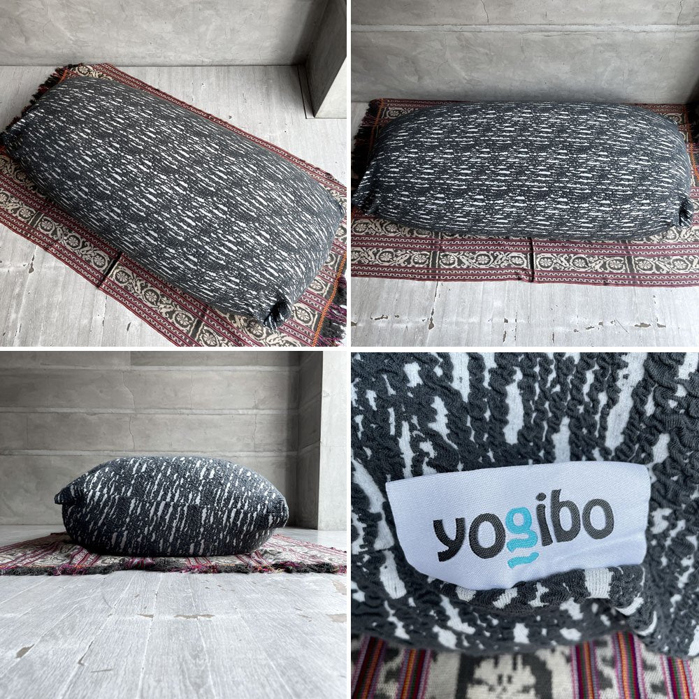 ヨギボー Yogibo ラックスマックス Luxe Max ビーズクッション ソファ ダークグレー Dark Gray 定価￥38,500- ♪