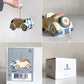 リヤドロ LLADRO リトル・ロードスター Little Roadstar クリスマスオーナメント 箱付 陶器 ビンテージ スペイン ■