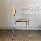 フリッツハンセン Fritz Hansen 3101 アリンコチェア アントチェア 4本脚 ナチュラルビーチ ラッカー仕上げ フェルトグライズ アルネ・ヤコブセン B ◎