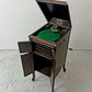 グラモフォン Gramophone  ビンテージ レコードプレーヤー 蓄音機 HMV #161 英国製 オリジナル品 1920年代 オーク材 キャビネット アンティーク 動作品 ●