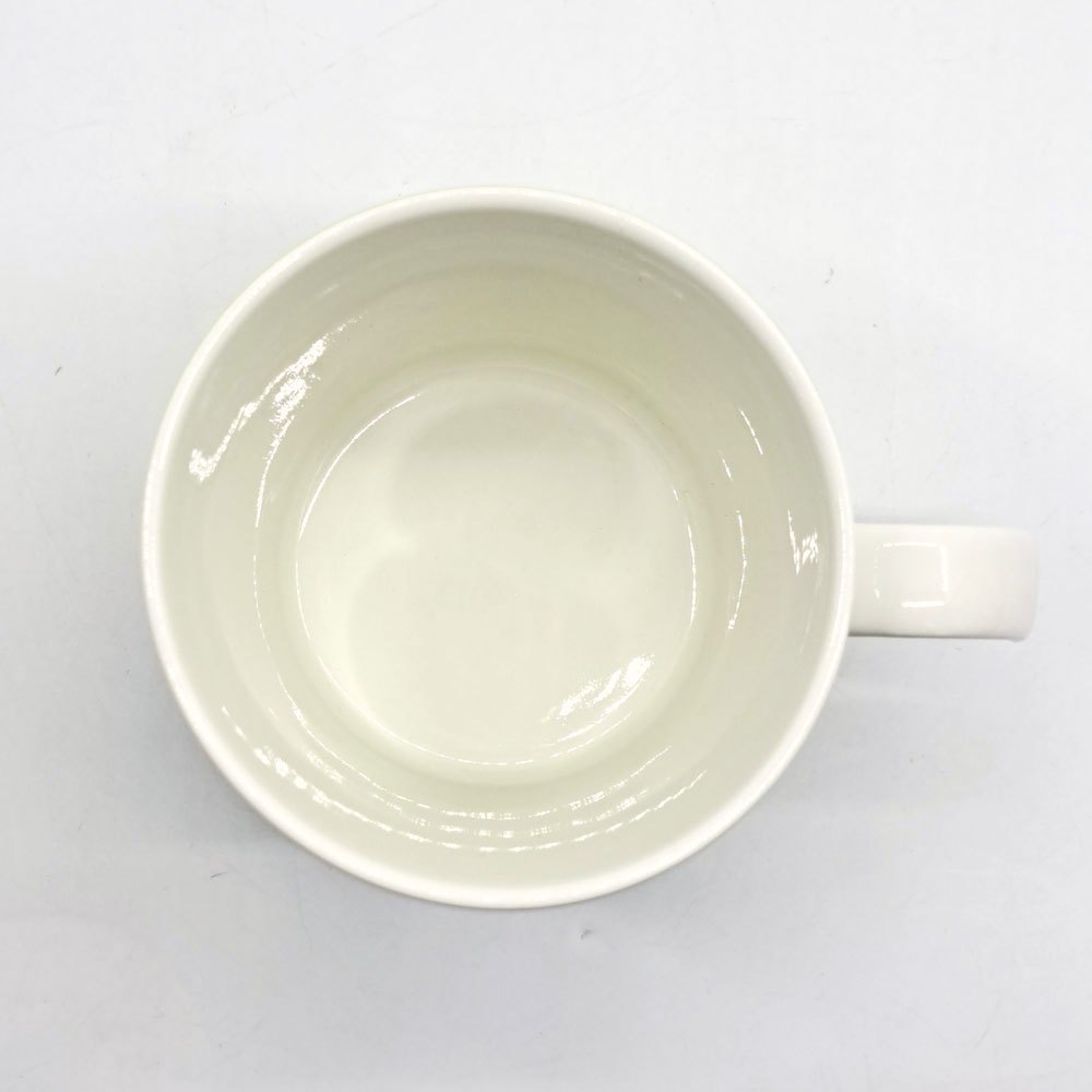 アラビア ARABIA ムーミン Moomin マグカップ トフスランとビフスラン ライトグリーン 廃番 フィンランド 北欧食器 ●