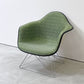 ハーマンミラー Herman Miller アームシェルチェア セカンド 2nd アプホルスター ファブリック グリーン系 キャッツクレイドル イームズ 新品張替済 C&R イームズ ミッドセンチュリー ●