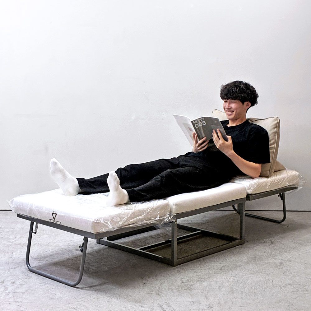 ボーコンセプト BoConcept エクストラ XTRA フットスツール ベッド機能付 オットマン カバーリング アンダース・ノルガード 北欧家具 ●