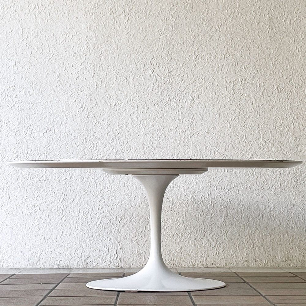ノル Knoll ビンテージ チューリップ センターテーブル ローテーブル ラウンドトップ 幅90.5cm エーロ・サーリネン Eero Saarinen ノール ミッドセンチュリー ◇