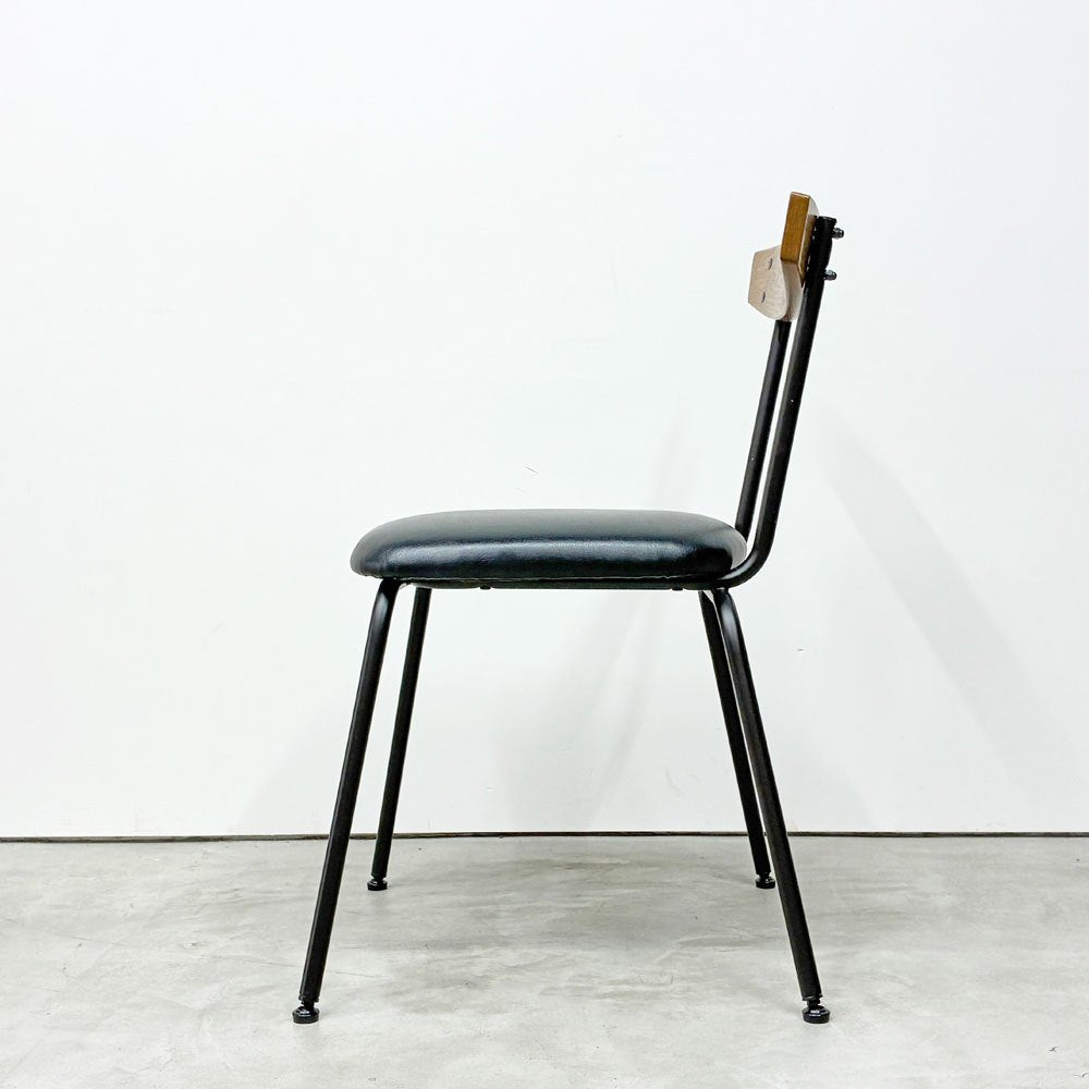 アクメファニチャー ACME Furniture グランドビュー チェア GRANDVIEW CHAIR ダイニングチェア PVCレザー オーク材 旧タイプ ◎