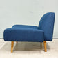 イデー IDEE アーオ ソファ AO SOFA 1Pソファ 1シーター ネイビー ファブリック W75cm 岡嶌要 定価 ￥49,000- ◎
