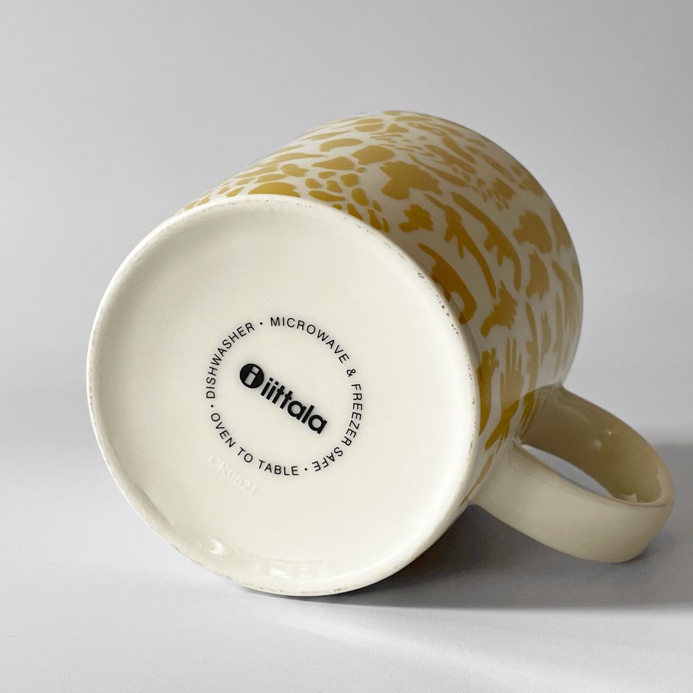 イッタラ iittala OTC マグ チーター イエロー スコープ SCOPE 別注 6000個限定 オイバ トイッカ Oiva Toikka 陶器 フィンランド 北欧食器 ◇
