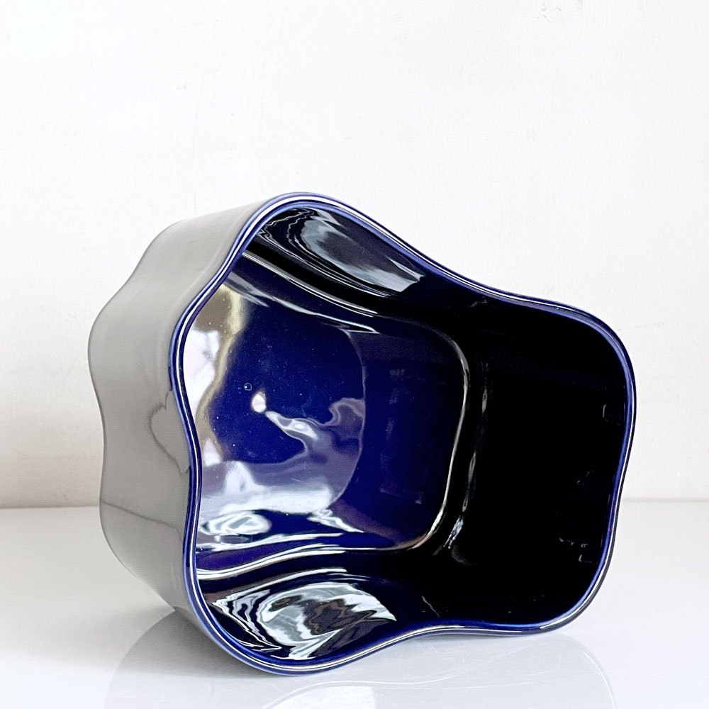 アルテック artek リーヒティエ Riihitie プラントポット S ブルー Bタイプ 屋内用 アイノ・アアルト H12cm 北欧 ■