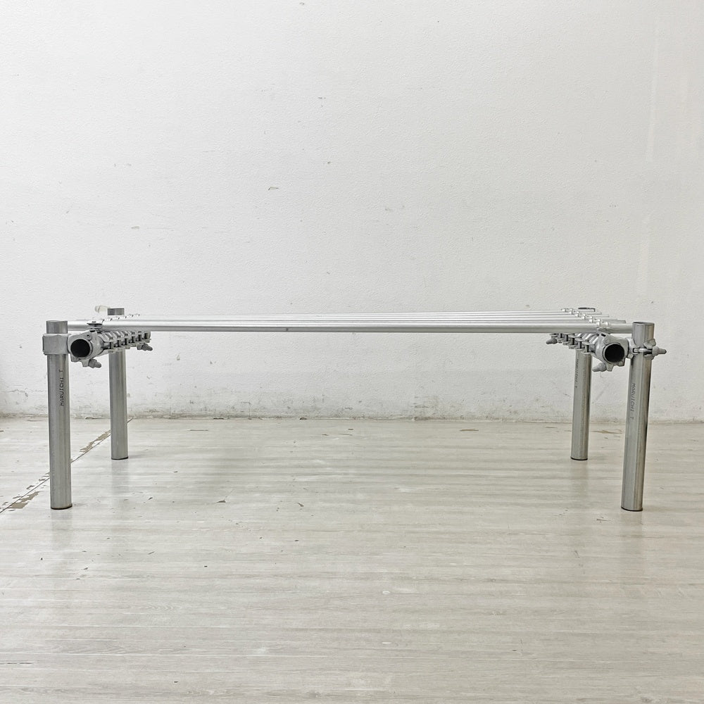 インダストリアルスタイル 単管 ベンチ ラック パイプ 鋼製電線管 工業系 店舗什器 パイプ家具 ●