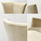 イデー IDEE アミチェア AMI CHAIR ダイニングチェア 1pソファ ラムース生地 アイボリー ●