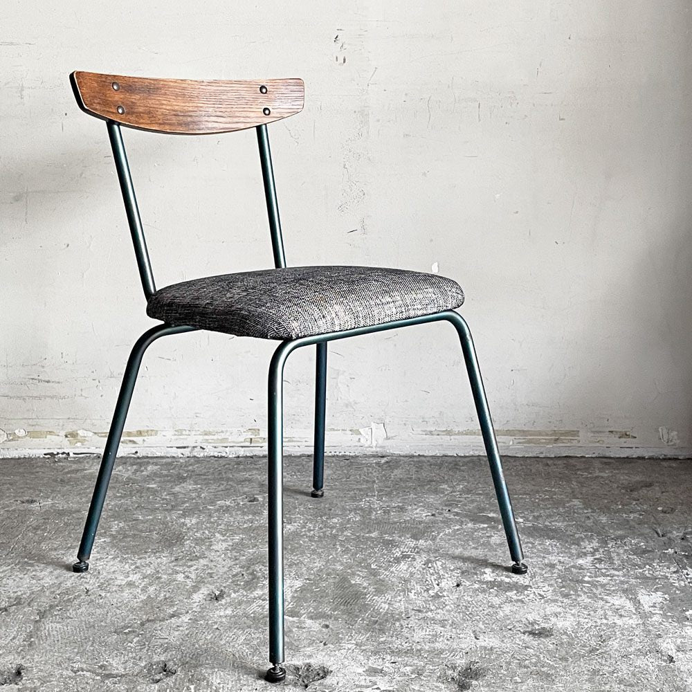 アクメファニチャー ACME Furniture グランドビュー チェア GRANDVIEW CHAIR ダイニングチェア ファブリック グレー系 アイアン脚 廃番ア ■