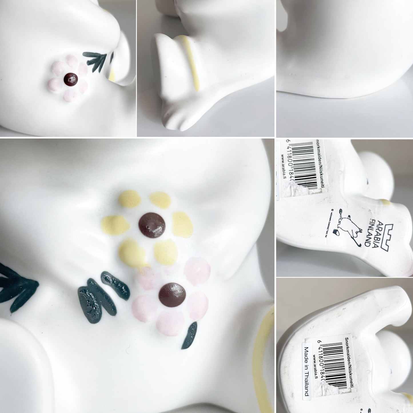 アラビア ARABIA ムーミン フィギュア MOOMIN スノークのお嬢さん フローレン お花摘み 人形 フィギュリン 陶器 フィンランド 北欧雑貨 廃番 ■