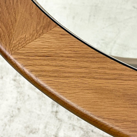 クラッシュゲート CRASH GATE ノル NOR ジース リビングテーブル W84cm オーク材 ブラウンカラー 関家具 展示品 ●