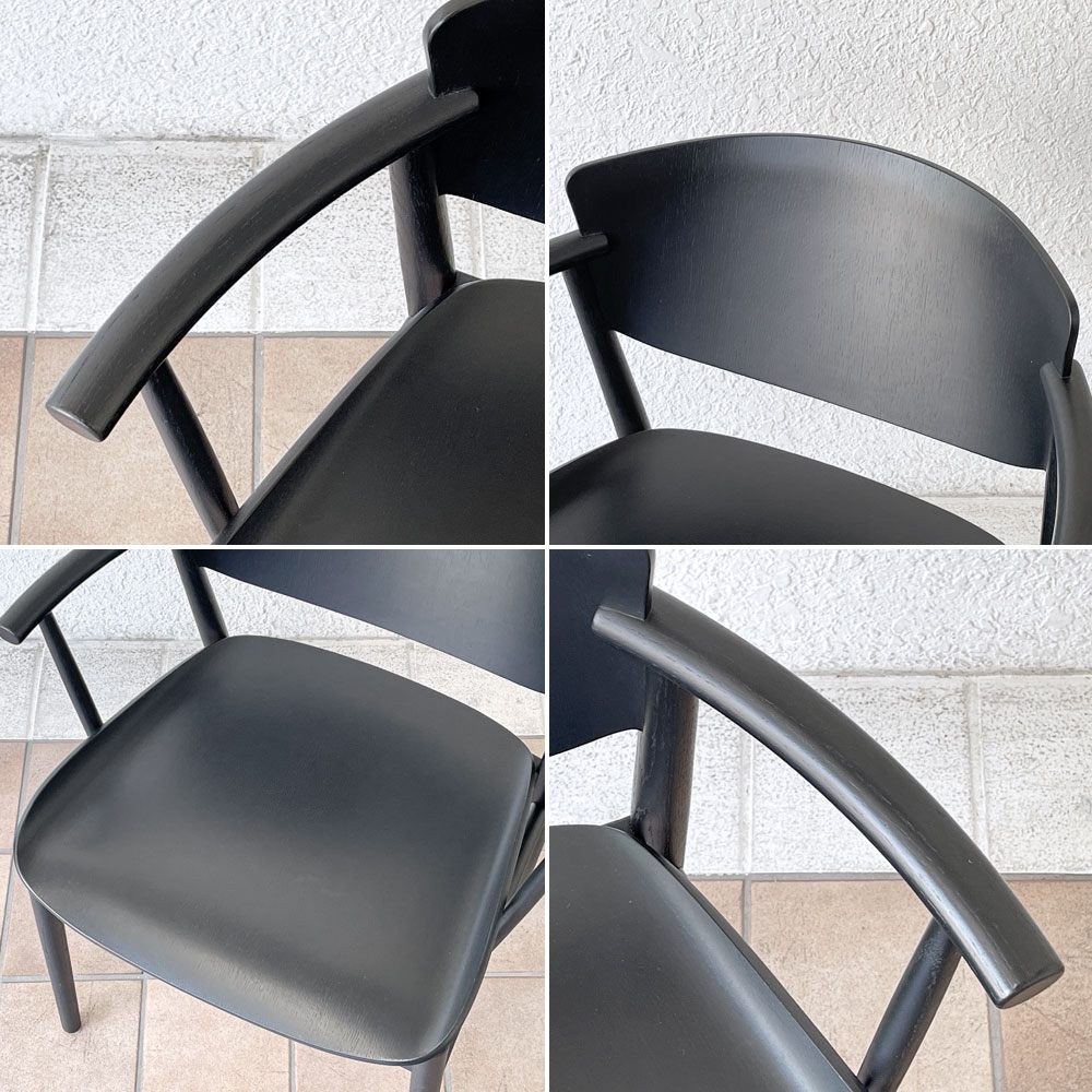 フリッツハンセン Fritz Hansen エヌゼロワン N01 ダイニングチェア アームチェア オーク無垢材 佐藤オオキ 参考定価￥139,480- 販売終了品 ◇