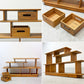 アクメファニチャー ACME Furniture ポカテロ POCATELLO SHELF-2018 パイン無垢材 オープンシェルフ 本棚 飾り棚 抽斗2杯 参考価格132,000円 廃盤希少 ●