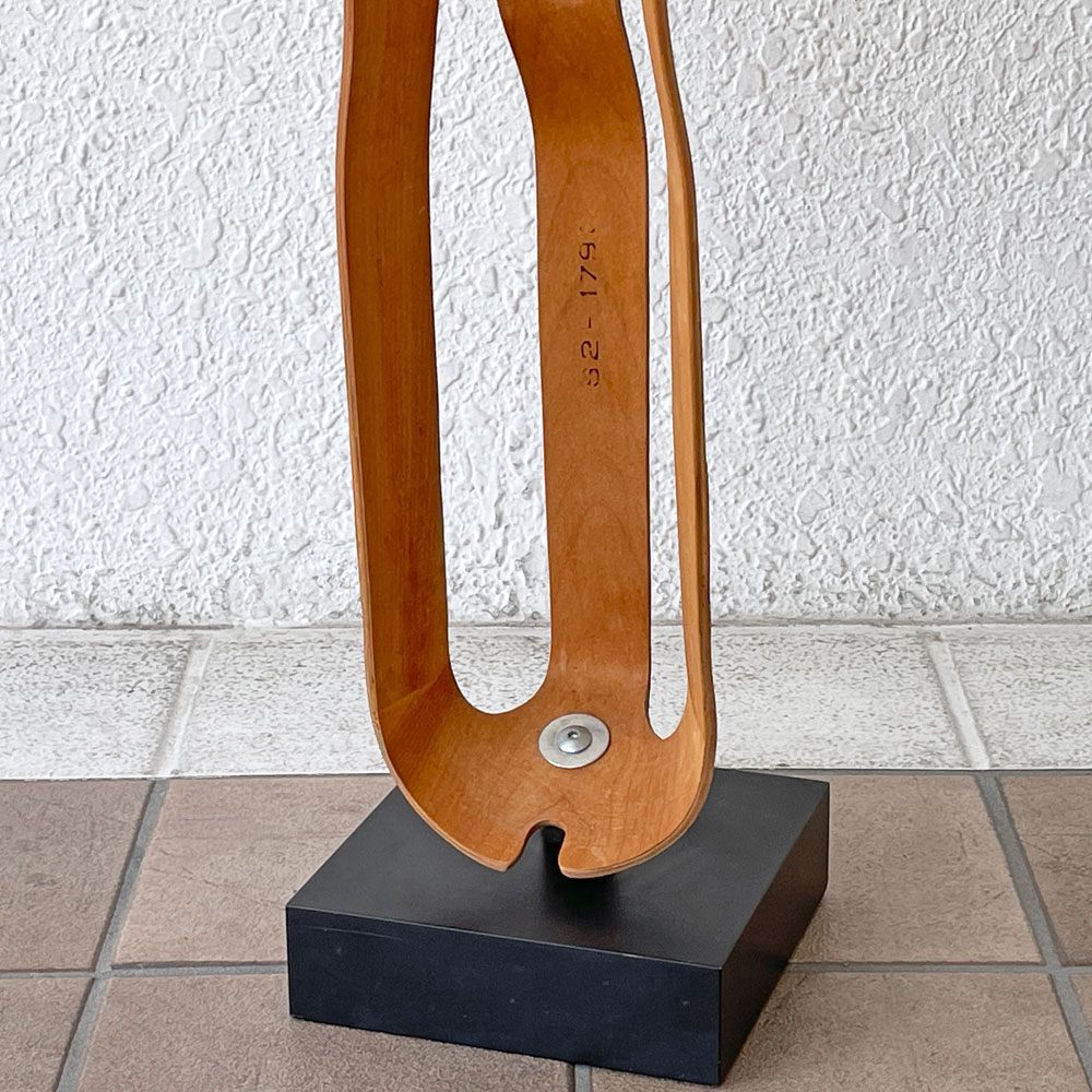 エヴァンス プロダクツ Evans Products イームズ レッグスプリント EAMES LEG SPLINT 台座付 オブジェ C&R Eames ミッドセンチュリー 40s ビンテージ 希少 ◇