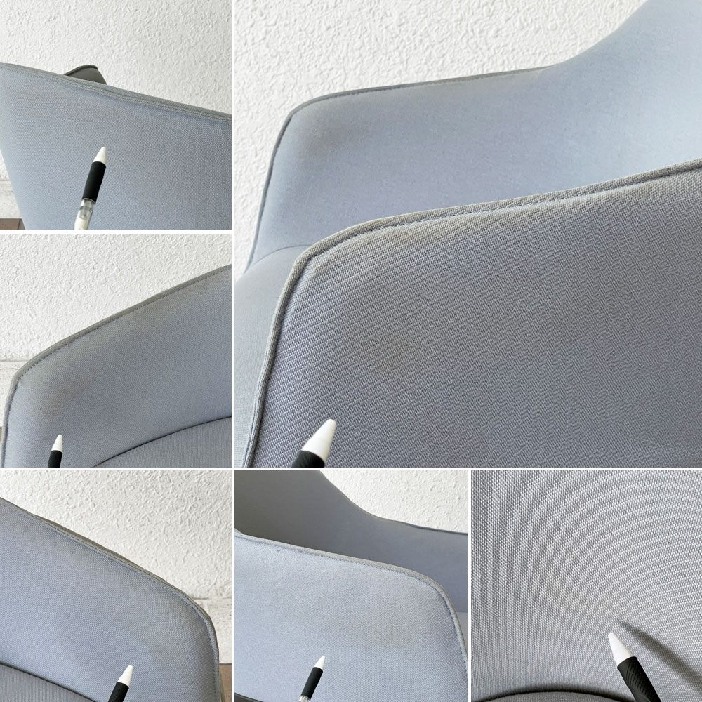 ヴィトラ Vitra ソフトシェル SOFTSHELL アームチェア 4レッグベース ロナン＆エルワン・ブルレック ライトグレー 定価111,100円 ◇