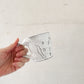 アスティエ・ド・ヴィラット Astier de Villatte フルール Fleurs コーヒーカップ スズラン H7cm ナタリー・レテ フランス 定価￥23,760- ◎